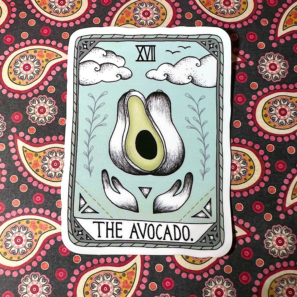 AVOCADO Tarot Witchy Spiritual Light Worker Magick Occult Tarot Reader Fortune